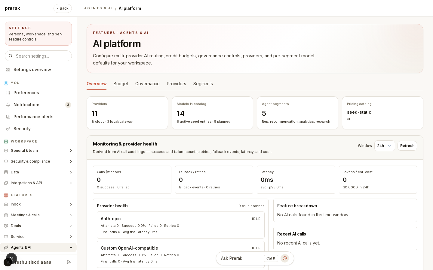 AI Platform — Overview